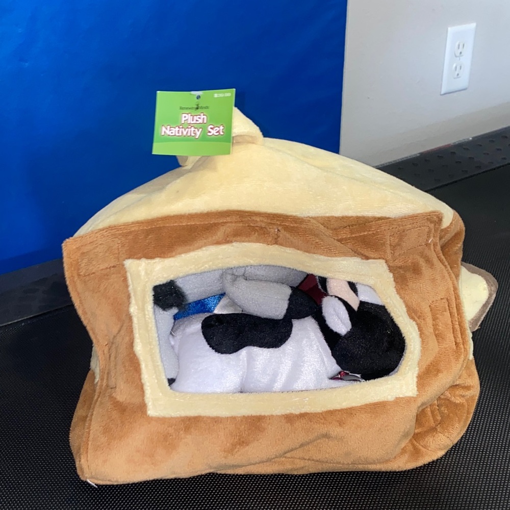 Charming Plush Nativity Set for Kids